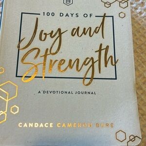 100 days of Joy and Strength devotional journal Candace Cameron Bure unused new